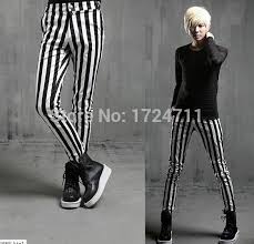 Black And White Striped Pants Mens 2015 Men S Black And White Men S Casual Pants Spandex Leggings Zebra Print Vertical Stripe Pants S Leggings Are Not Pants Mens Pants Casual Black And White Man