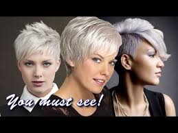 20 short wavy hair for women | 2013 short haircut for women. Short Hairstyle For Wavy Hair Which Is Grey In Colour Merys Stores