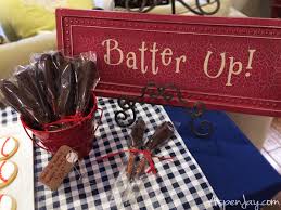 For a more modern twist, why not throw a mustache baby shower? Baseball Themed Baby Shower Aspen Jay