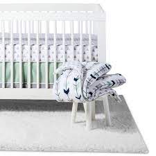 Jojo designs coordinating fitted crib sheets match exclusively with their jojo crib bedding sets. Sweet Jojo Designs Crib Bedding Set Navy Mint Mod Arrow 11pc Target