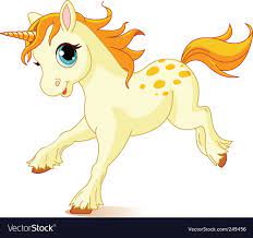 Download 25,000+ royalty free unicorn cartoon vector images. Cartoon Baby Unicorn Vector Image On Vectorstock Kids Cartoon Characters Mermaid Vector Baby Unicorn