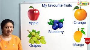 A fruit is the part of a plant that has seeds and flesh (edible covering). Fruits Name Gk For Pre Nursery Nursery Kindergarten Falo Ke Naam Fruit Name In English Youtube