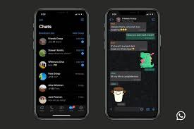 Whatsapp Dark Mode Now Available For Ios And Android Mobile News Tech Auto Trends Sponsored By Getbitcoin Gq New Smart Way G In 2020 Android Ios Android Hacks