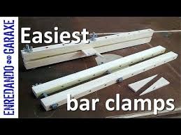 I was able to build 20 for about $30! These Are Probably The Simplest Bar Clamps You Can Make And They Are Also Very Easy To Use They Woodworking Projects Diy Woodworking Clamps Learn Woodworking