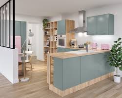 Craquez Pour Les Douces Couleurs De La Cuisine Temoe Esprit Chic Et Boise Pour Votre Interieur Rdv Decor De Cuisine De Ferme Cuisine Moderne Cuisines Design