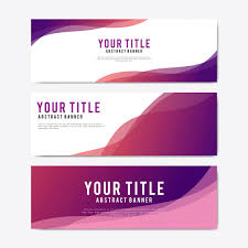 Colorful And Abstract Banner Design Templates Free Image By Rawpixel Com Tvzsu Banner Design Youtube Banner Design Banner Template Design