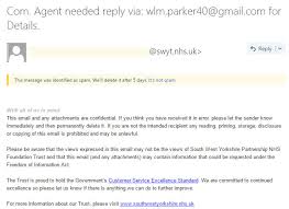 Here's one exception to sending an interview acceptance email: Spam Serves Up Health Service Legal Disclaimers And Job Offer Malwarebytes Labs Malwarebytes Labs