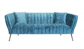 So richtest du dein wohnzimmer modern und. Sofa Turkis Samt Optik Moebeldeal Com Versandkostenfreie Mobel Online Bestellen