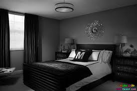 ديكورات غرف نوم اسود وفضي