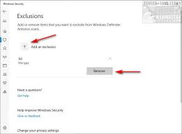 To prevent another alert from the same software in the future, you must add the software to the windows defender allowed list to create an exception. How To Exclude A File Folder And More From Windows Defender Scans Majorgeeks