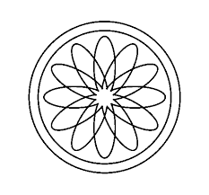 Mandalas Faciles Para Colorear