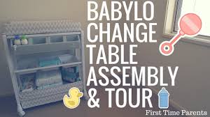 The easi peasi changing unit from cosatto is a great bathroom accessory. Babylo Change Table 2 In 1 Assembly Tour Youtube