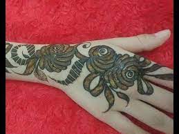 نقوش حناء رررررائعة جدا نقوش ناعمة متوسطة و فخمة على اليدين و القدمين henna hand tattoo hand henna henna