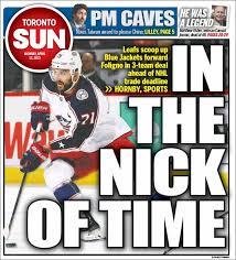 Sports, we've got you the toronto sun was first published on november 1, 1971, immediately after the demise of the toronto. Newspaper The Toronto Sun Canada Newspapers In Canada Tuesday S Edition April 13 Of 2021 Kiosko Net