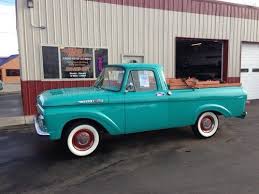 1962 Ford F 100 Custom Cab Unibody Short Bed Pickup Ford Ford Classic Cars Ford Pickup Trucks
