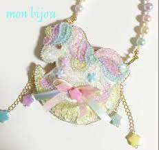 cute w ノ 日本 ｄｉｙ pastel handmade jp cr mon bijou econeco bead stitching beaded embroidery bead crafts