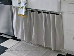 This Curtains For Covering Open Cabinets In Kitchen Classy Easy To Make Amp Easy Sliding Diy Curtains Home Diy Home