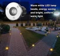 Retisee 6 Pcs 1W LED Well Lights Low Voltage Landscape ...