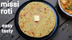 Missi Roti Recipe Punjabi Style Roti How To Make Missi Roti With Step By Step Photo Video Flavoured Flat Bread Recipe Made With Missi Roti Roti Roti Recipe