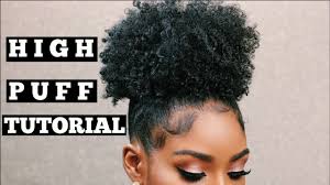 Among these hairstyles you may find the following most part of them has won it at some point in their natural hair journey. High Puff Tutorial On Short Natural Hair How To Refresh Using Q Redew Youtube