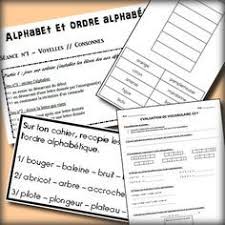 Voici Une Sequence Cle En Mains De 3 Seances Evaluation Pour Travailler Sur L Alphabet Et L Ordre Alphabeti Ordre Alphabetique Ce1 Ordre Alphabetique Ce1