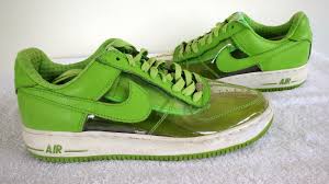 Black And Lime Green Air Force 1 2006 Nike Air Force 1 White Clear Lime Green Invisible Men S 313641 931 Size 10 Nike Air Force Nike Invisible Man