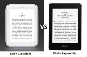 Kindle Paperwhite Vs Nook Glowlight