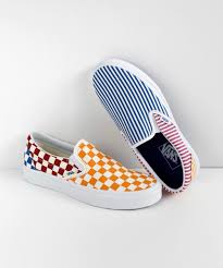 Plus, save on the best fall/winter trend at unbeatable prices. More Colorful Patterns Hit The Classic Vans Slip On Cnk Daily Chicksnkicks