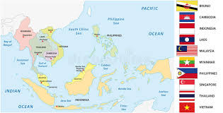 Asia tenggara adalah sebuah kawasan di benua asia bagian tenggara. Peta Asean Hd Negara Negara Asean Gambar Asia Tenggara Lengkap The Book
