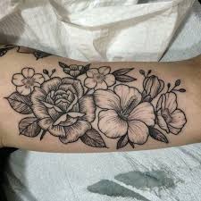Rose Half Sleeve Tattoo Floral Arm Tattoo On Tattoochief Com Tattoos Flower Tattoos Tattoos Body Art Tattoos