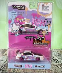 Tarmac Works Indonesia Diecast Expo 2024 Vertex Nissan Silvia S15 Hello  Kitty | eBay