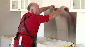 Stainless steel assembly shelf advantage stainless steel assembly shelves are generally made by professional manufacturers, the shape of shelves, raw materials selection will be. How To Install A Stainless Steel Splashback Diy At Bunnings Youtube
