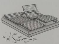 40 anni di storia tra pezzi iconici e novità : Letto Design Con Gambe Sommier Mandarine Flou A Prezzo Ribassato