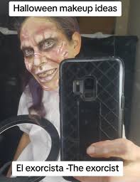 Exorcist Makeup Easy