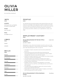 You can then modify and complete these curriculum vitae examples as you like. Accounting Assistant Resume