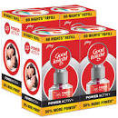Good knight Power Activ+ Liquid Vapourizer | Mosquito Repellent | 60 Nights  Jumbo Refill | Pack of 4 (45ml each)