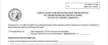 North Carolina Secretary Of State Trademarks Trademarks