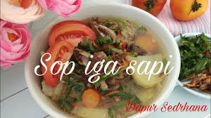 2.293 resep sop iga sapi bening ala rumahan yang mudah dan enak dari komunitas memasak terbesar dunia! Resep Sop Iga Sapi Kuah Bening Ala Resto Gampang Banget Tinggal Cemplung Youtube