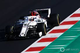 Charles Leclerc Alfa Romeo Sauber C37 Day 2 Barcelona March 7 Formula Racing Racing F1 Racing