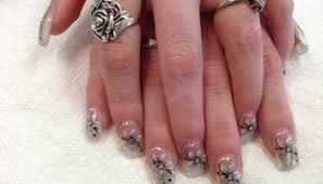 Gothic Diamond Lily Nail Art Designs By Top Nails Clarksville Tn Top Nails If you prefer some eccentric nail shapes, acrylic nails are a definite must for you.