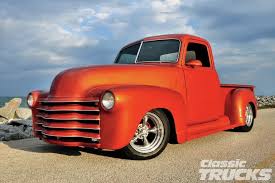 Image result for Orange 1951 Truck