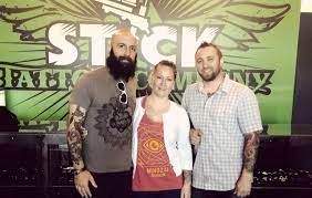 Jimmy, owner of the butcher tattoo studio. Jimmy Butcher Visits Stick Tattoo Co Stick Tattoo Co Morgantown Wv