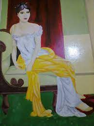 الرسام محمود صا بر رسم على الجدار painting art painter