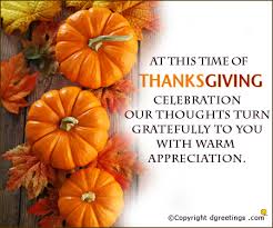 With friends, family and delicious food. At This Time Of Thanksgiving Celebration Thanksgiving Wishes