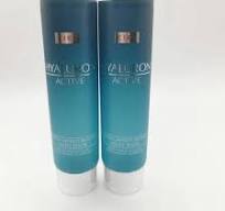 Empty 200ml 300ml Hot Stamping Hand Cream PE Cosmetic Abl Tube Packaging  Body Lotion Facial Clean Plastic Pipe Package