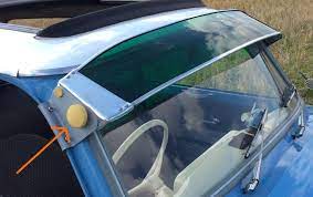Windshield sun shade inside or outside. Not Just For Classic Cars The Sunshade On The Car