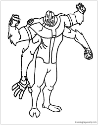 Ben 10 wildvine coloring pages. Ben 10 Image 3 Coloring Pages Cartoons Coloring Pages Coloring Pages For Kids And Adults