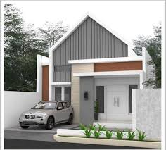 Rumah minimalis modern desain ini memperlihatkan gambar rumah minimalis modern dengan model atap pelana bertumpuk, ternyata atap pelana juga bisa terlihat keren. Photo Ahza Jaya Construction Pembangunan Rumah Minimalis Pembangunan Rumah Minimalis 1 Desain Arsitek Oleh Ahza Jaya Construction Arsitag