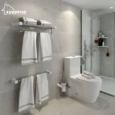 Selain tidak menyerap air, dinding seperti itu terlihat sangat artistik. Dinding Kamar Mandi Modern Peralatan Set 304 Stainless Steel Mandi Kamar Mandi Aksesoris Set Desain Dekorasi Kamar Mandi Bath Set Hardware Aliexpress
