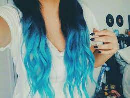 This quiz cyan tifically proved that i should dye my hair blue. What Colour Should You Dip Dye Your Hair Hair Styles Long Hair Styles Blue Ombre Hair